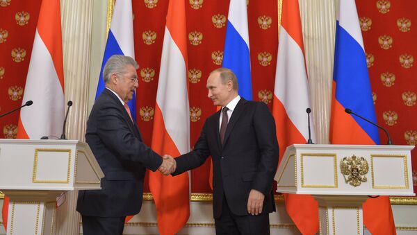 普京：俄罗斯期望在奥地利担任欧安组织轮值主席国期间能够与该国紧密合作 - 俄罗斯卫星通讯社