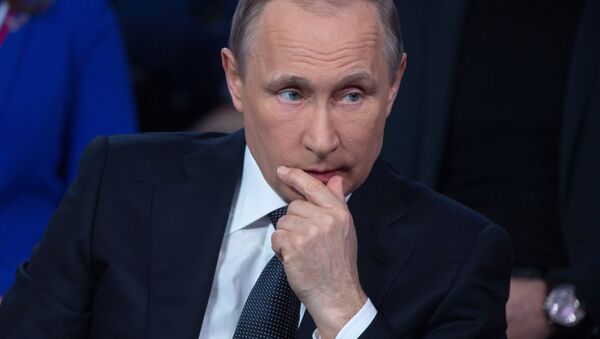 普京：西方对俄方在叙利亚调解上的作用欲瞒而不得 - 俄罗斯卫星通讯社