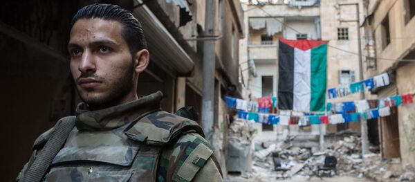 消息人士：敘利亞軍隊回擊了阿勒頗南部恐怖分子的進攻 - 俄羅斯衛星通訊社