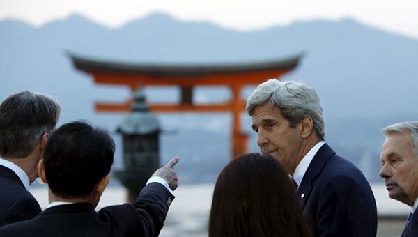 美國務卿強調其廣島之行對美日關係意義 - 俄羅斯衛星通訊社