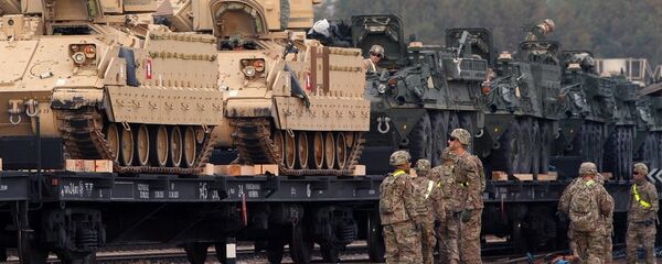 американские военные в Литве - 俄罗斯卫星通讯社