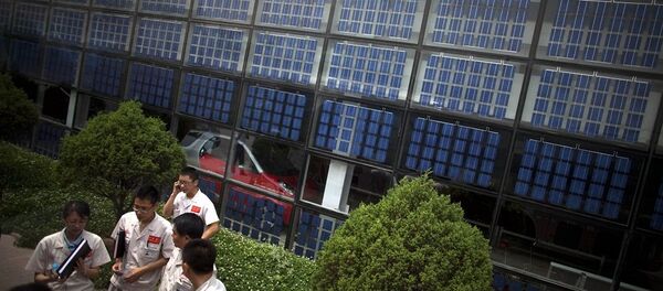 世贸组织：中国要求美国就其从中国进口的太阳能电池支付补偿费用 - 俄罗斯卫星通讯社