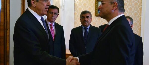 謝爾蓋•拉夫羅夫與巴爾哈姆•薩利赫 - 俄羅斯衛星通訊社