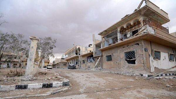 媒體：敘利亞空軍在巴爾米拉附近消滅46名“伊斯蘭國”武裝分子 - 俄羅斯衛星通訊社