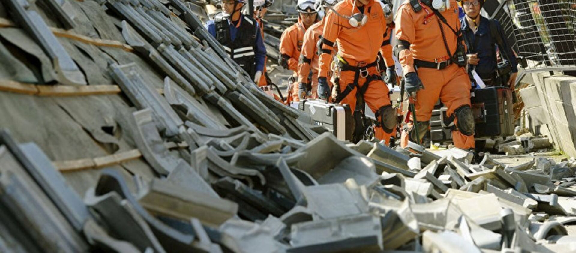 媒體：日本西南部地震致死人數增至29人 - 俄羅斯衛星通訊社, 1920, 07.10.2021