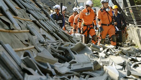 媒体：日本西南部地震致死人数增至29人 - 俄罗斯卫星通讯社