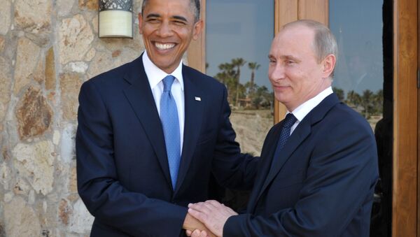 普京向奥巴马发贺电 祝贺其55岁生日 - 俄罗斯卫星通讯社