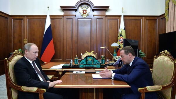 普京建议俄总理考虑扶持投资俄经济的新措施 - 俄罗斯卫星通讯社