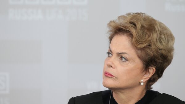 媒體：對巴西總統羅塞夫的彈劾程序或將於8月結束 - 俄羅斯衛星通訊社