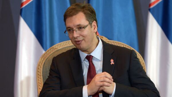 克宮：普京祝賀武契奇當選塞爾維亞總統 - 俄羅斯衛星通訊社
