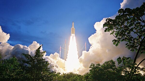 Запуск ракеты с космодрома Куру во Французской Гвиане - 俄羅斯衛星通訊社