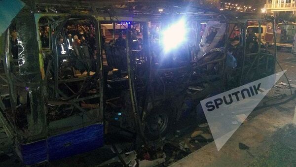 埃里温一辆公共汽车发生爆炸 - 俄罗斯卫星通讯社