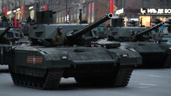 “阿尔马特”坦克 - 俄罗斯卫星通讯社