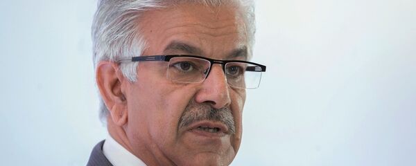 巴基斯坦国防部长赫瓦贾•阿西夫 - 俄罗斯卫星通讯社