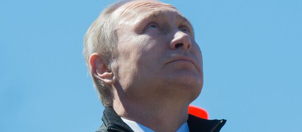 Президент РФ Владимир Путин на космодроме Восточный - 俄罗斯卫星通讯社