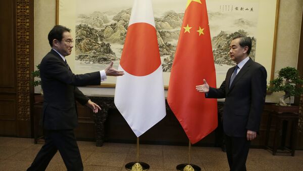 日本外交大臣逾3年来首次访华以讨论日中关系 - 俄罗斯卫星通讯社