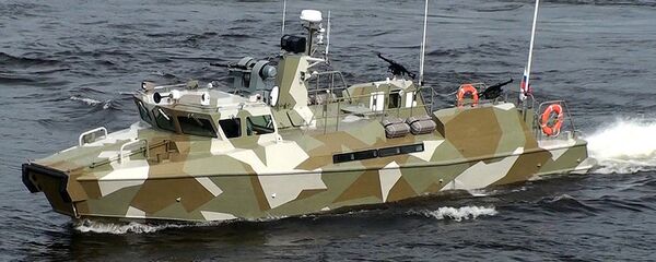 Быстроходный патрульный катер нового поколения Раптор - 俄羅斯衛星通訊社