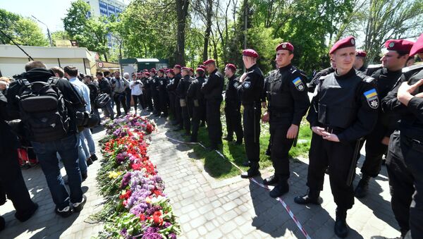 День памяти по погибшим в Одессе 2 мая 2014 года - 俄羅斯衛星通訊社