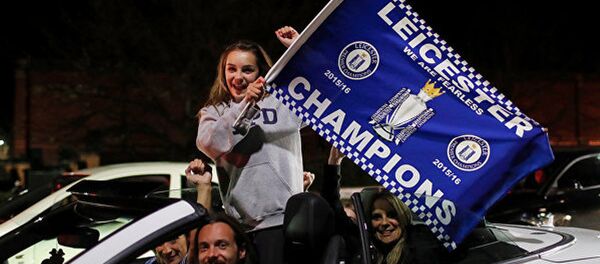 萊斯特城首次奪得英超冠軍 - 俄羅斯衛星通訊社