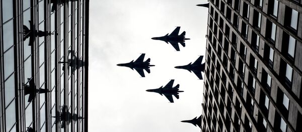 空军胜利日游行彩排 - 俄罗斯卫星通讯社