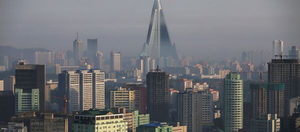 105-этажный Ryugyong Hotel - самое высокое здание в КНДР - 俄罗斯卫星通讯社