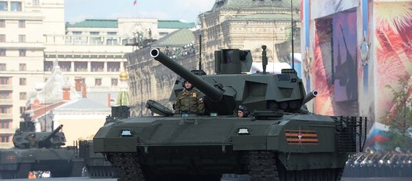 俄国防部：无人驾驶“阿玛塔”主战坦克将于2018年制成 - 俄罗斯卫星通讯社