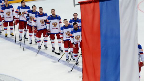 俄罗斯队在主场世锦赛上战胜哈萨克斯坦队夺得首场胜利 - 俄罗斯卫星通讯社