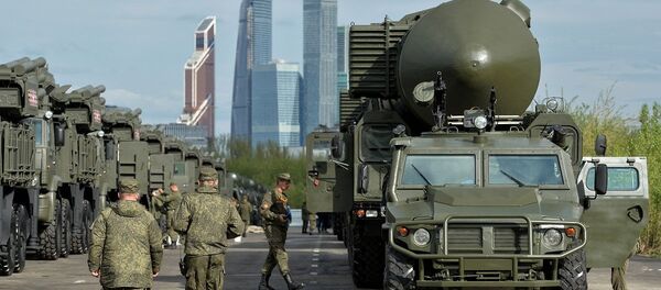 最新型“雅尔斯”导弹综合体发射装置 - 俄罗斯卫星通讯社