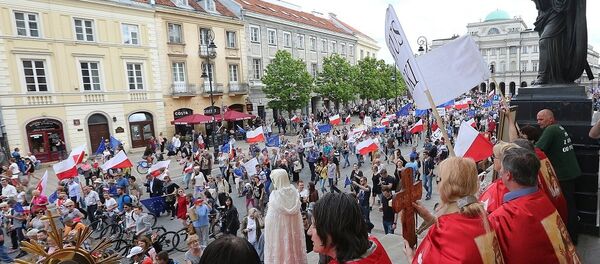 政治家:1989年以來華沙最大示威遊行令波蘭政府擔憂 政治家:1989年以來華沙最大示威遊行令波蘭政府擔憂 - 俄羅斯衛星通訊社