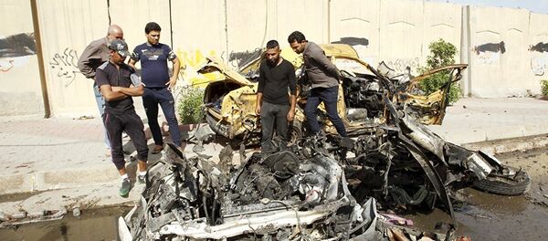 爆炸在巴格達 - 俄羅斯衛星通訊社