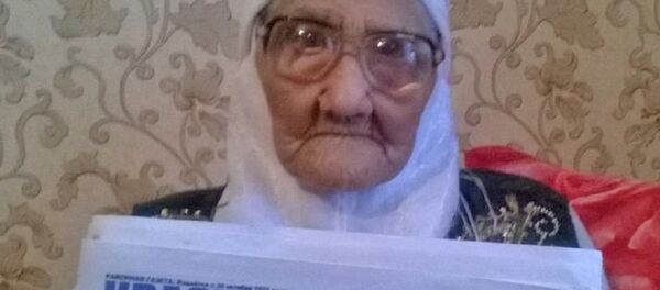 阿斯特拉罕州一名女性居民成为公认的地球上最长寿人类 阿斯特拉罕州一名女性居民成为公认的地球上最长寿人类 - 俄罗斯卫星通讯社