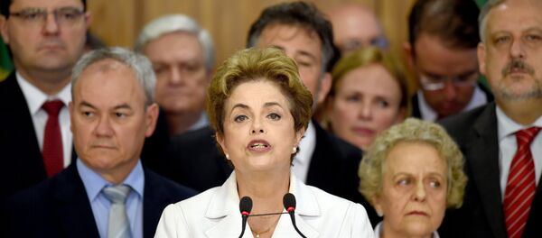 巴西總統羅塞夫認為對自己的彈劾程序是政變 - 俄羅斯衛星通訊社