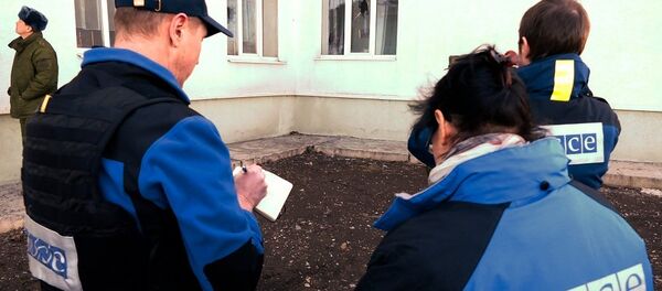 烏國民警衛隊以武器威脅歐安組織駐頓巴斯觀察員 - 俄羅斯衛星通訊社