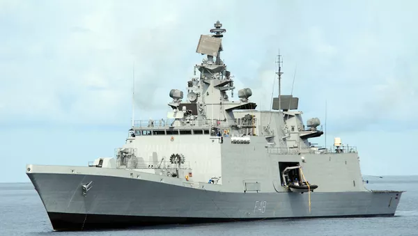 “萨特普拉”号(INS Satpura)导弹隐形护卫舰 - 俄罗斯卫星通讯社