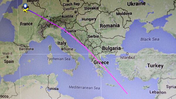 希腊国防部称埃及航空客机失联前曾进行大幅度机动 - 俄罗斯卫星通讯社
