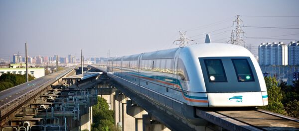 磁悬浮对决真空列车：中美角逐前景运输技术 - 俄罗斯卫星通讯社