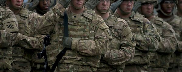 Американские солдаты во время военных учений в Болгарии - 俄羅斯衛星通訊社