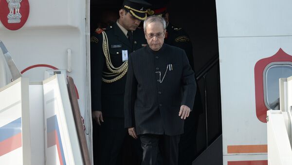 印度总统普拉纳布·幕克吉 - 俄罗斯卫星通讯社