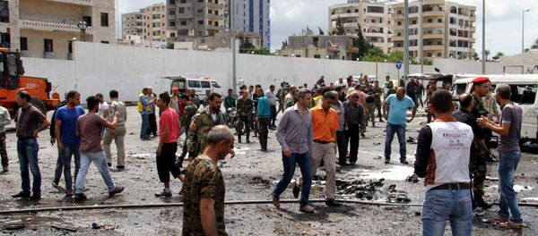 警方：敘利亞兩座城市的恐怖襲擊已經導致超過100人死亡 - 俄羅斯衛星通訊社