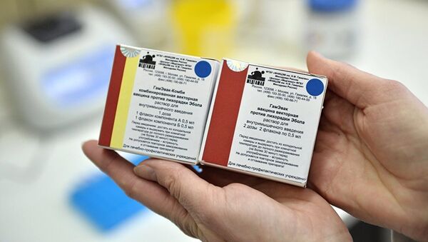 俄产埃博拉疫苗即将投入使用 - 俄罗斯卫星通讯社
