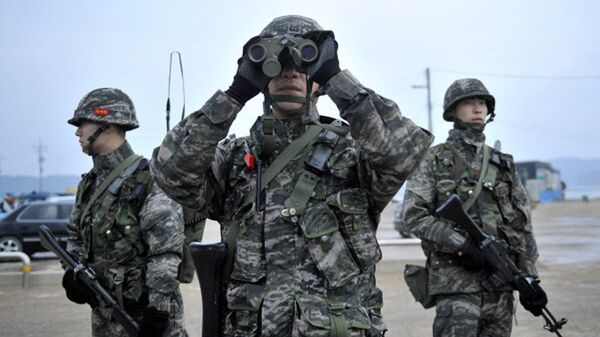 韩国军人 - 俄罗斯卫星通讯社