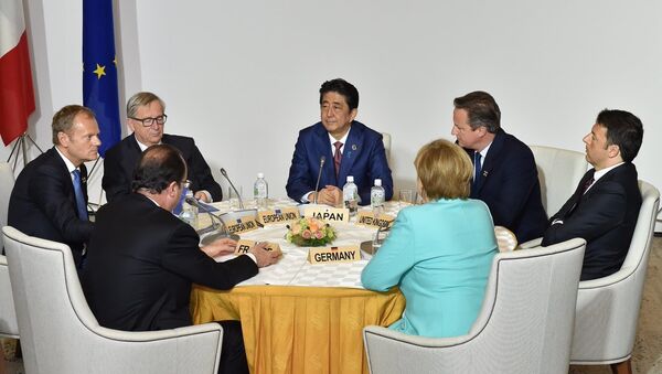 G7首腦宣言：七國領導人對南海局勢表示關切 - 俄羅斯衛星通訊社