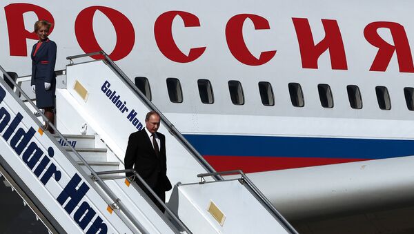 俄总统普京抵达希腊进行为期两天的访问 - 俄罗斯卫星通讯社