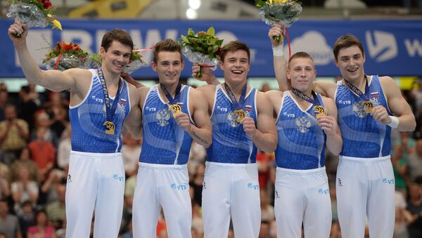 俄體操隊在歐錦賽團體賽中奪得金牌 - 俄羅斯衛星通訊社
