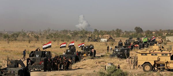 伊拉克軍隊封鎖試圖沿幼發拉底河逃離費盧傑的IS武裝分子道路 - 俄羅斯衛星通訊社