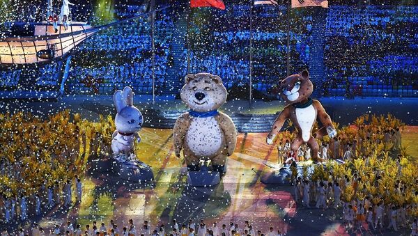索契奥运会闭幕式。 - 俄罗斯卫星通讯社