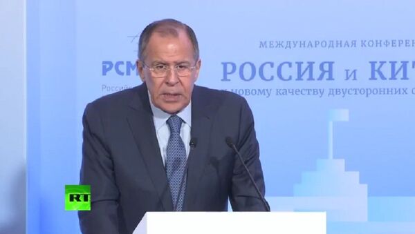 俄外长拉夫罗夫表示，俄中关系是21世纪国际合作的典范 - 俄罗斯卫星通讯社