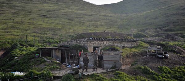 阿塞拜疆國防部稱卡拉巴赫1天內發生33次破壞停火事件 阿塞拜疆國防部稱卡拉巴赫1天內發生33次破壞停火事件 - 俄羅斯衛星通訊社