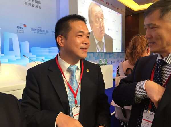 中国工商银行(莫斯科)股份公司总经理李文聪 中国工商银行(莫斯科)股份公司总经理李文聪 - 俄罗斯卫星通讯社