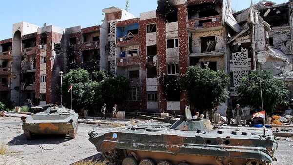 敘城市為輸送人道物資實施48小時“安靜制度” - 俄羅斯衛星通訊社